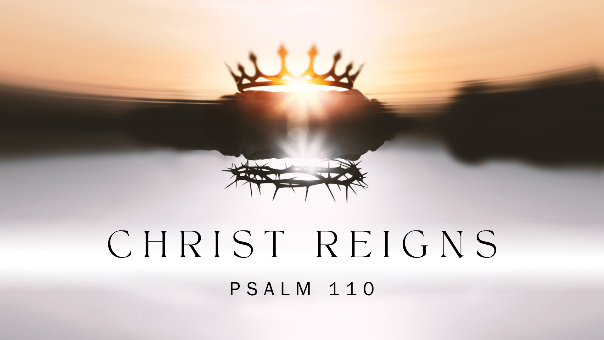 christ reigns slide